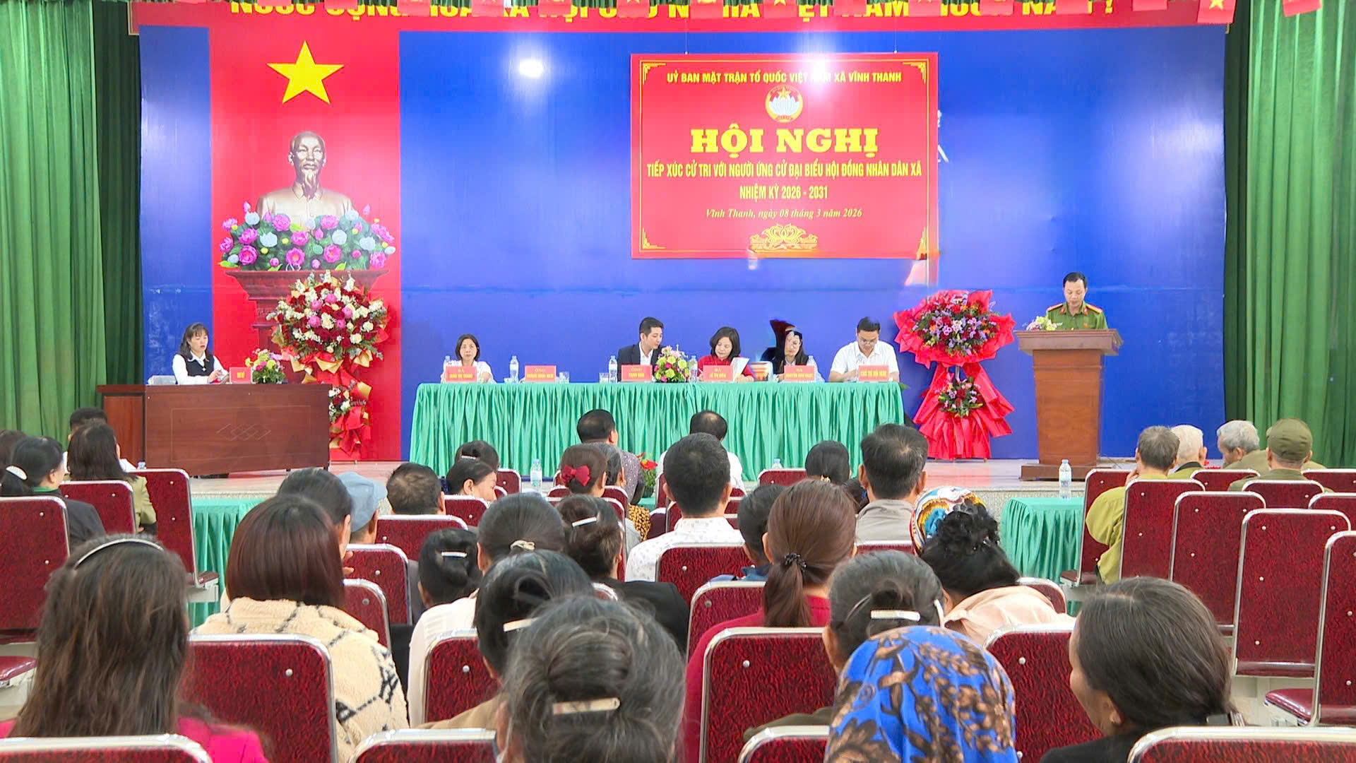 Hội nghị tiếp xúc cử tri với người ứng cử đại biểu HĐND xã Vĩnh Thanh, khoá II,  nhiệm kỳ 2026 – 2031 tại đơn vị bầu cử số 3- Ảnh 6.