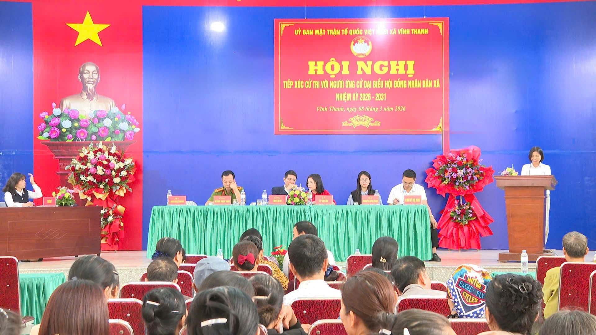 Hội nghị tiếp xúc cử tri với người ứng cử đại biểu HĐND xã Vĩnh Thanh, khoá II,  nhiệm kỳ 2026 – 2031 tại đơn vị bầu cử số 3- Ảnh 8.