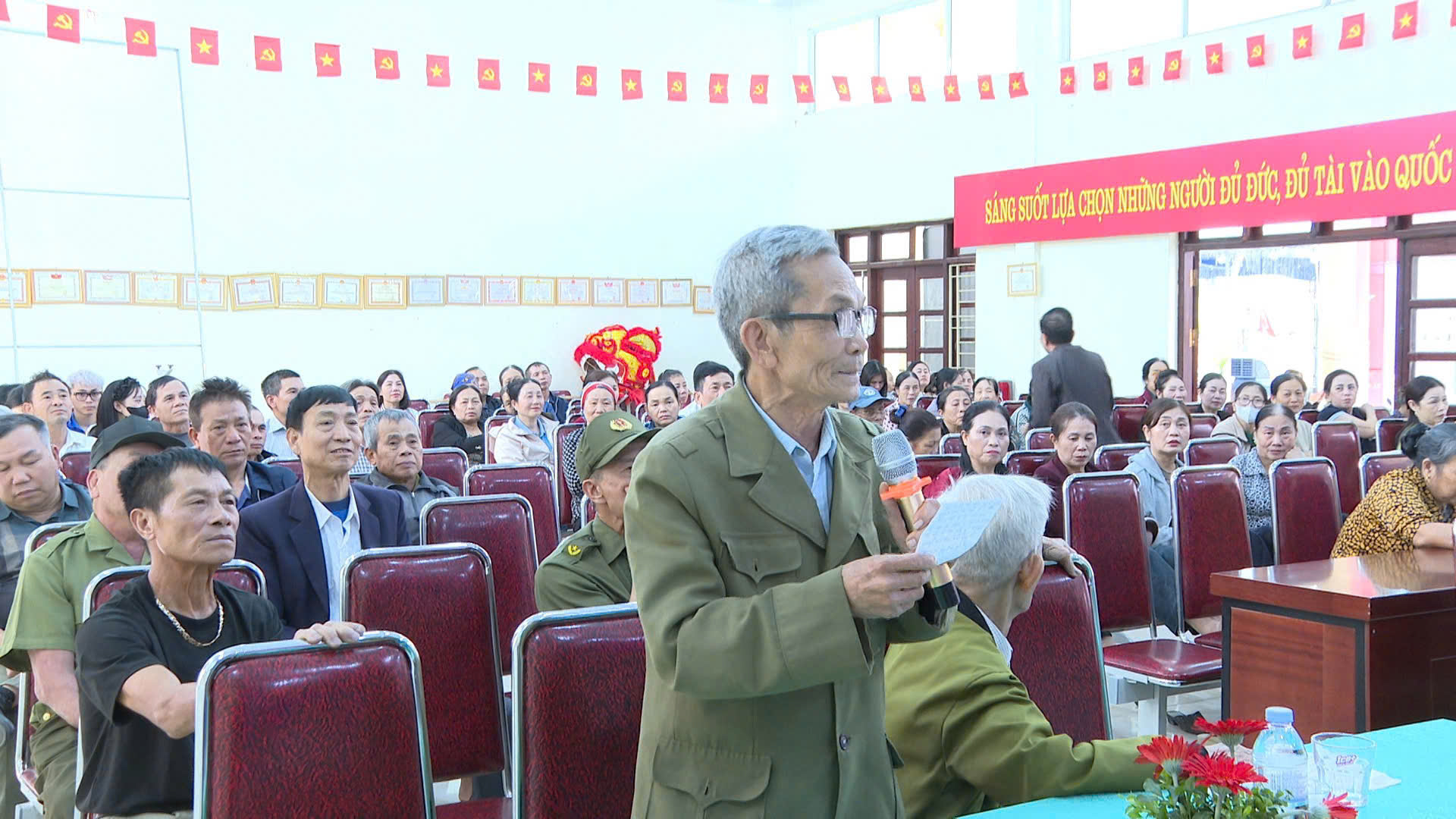 Hội nghị tiếp xúc cử tri với người ứng cử đại biểu HĐND xã Vĩnh Thanh, khoá II,  nhiệm kỳ 2026 – 2031 tại đơn vị bầu cử số 3- Ảnh 11.