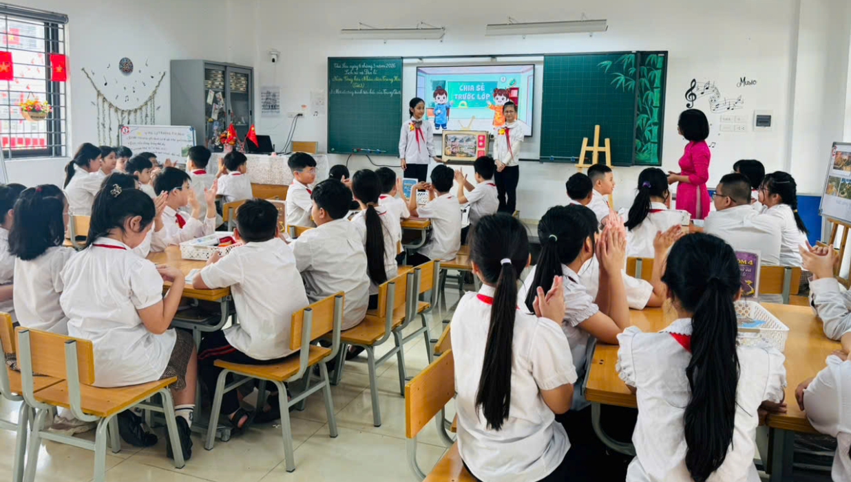 Trường Tiểu học Thúy Lĩnh hoàn thành Xuất sắc tiết dạy tại Hội thi Giáo viên dạy giỏi cấp Tiểu học thành phố Hà Nội, năm học 2025 - 2026- Ảnh 2.