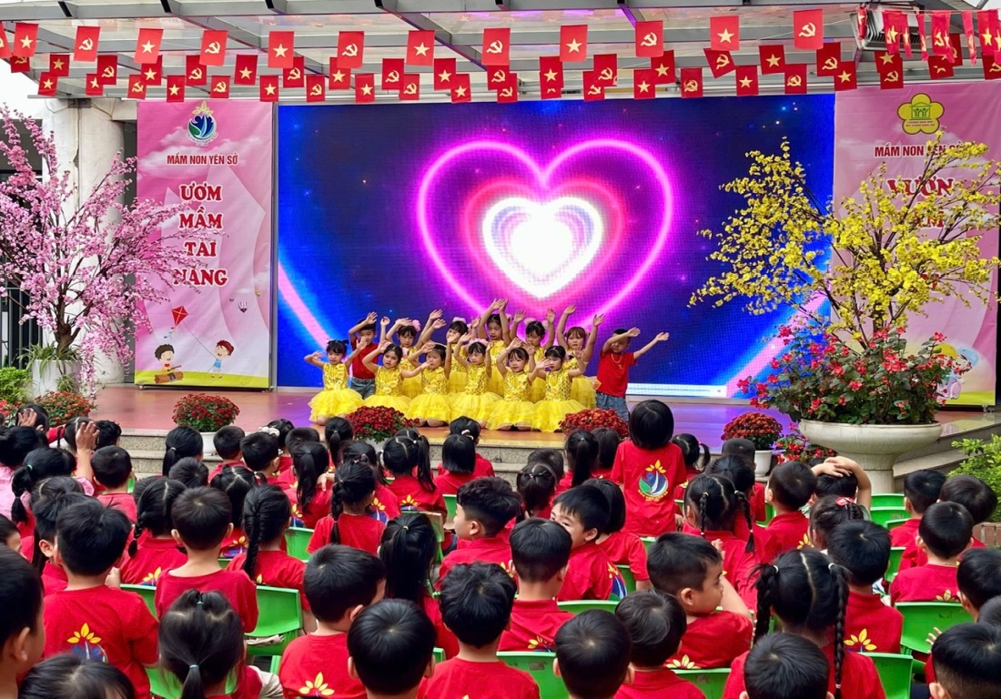 Ngày hội Thể thao “ Bé vui khỏe - Chào mừng ngày Quốc tế Phụ nữ 8/3”- Ảnh 2.