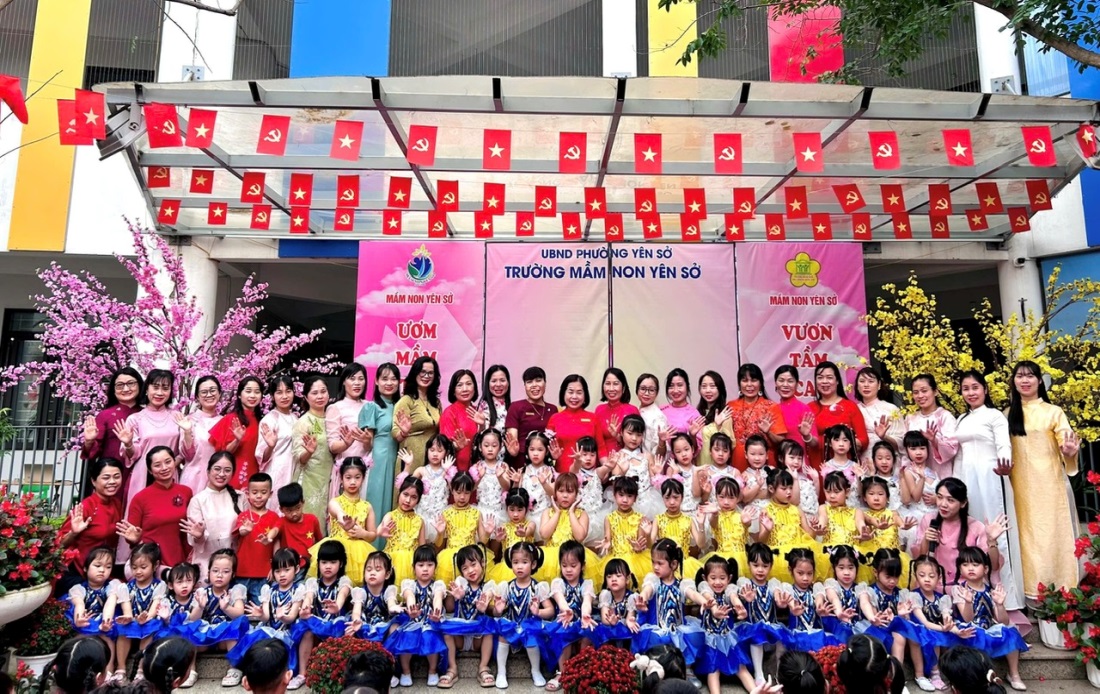 Ngày hội Thể thao “ Bé vui khỏe - Chào mừng ngày Quốc tế Phụ nữ 8/3”- Ảnh 4.