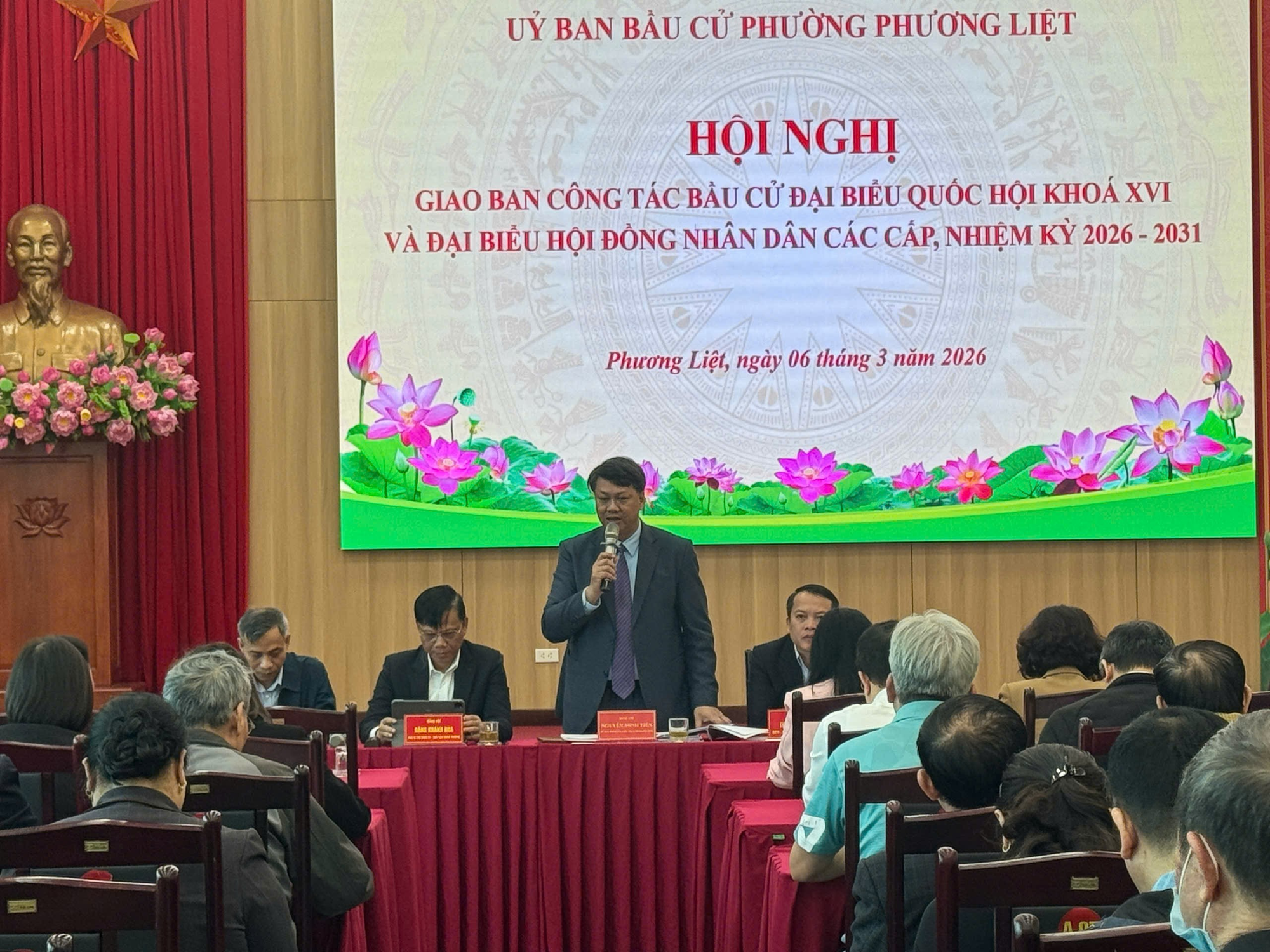 Hội nghị giao ban công tác bầu cử - Ảnh 8.