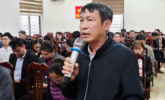 Giao ban thường kỳ UBND xã Hát Môn tháng 2; triển khai nhiệm vụ trọng tâm tháng 3- Ảnh 5.