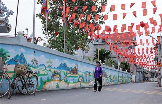 Minh Châu tập trung tuyên truyền trước ngày hội lớn- Ảnh 3.