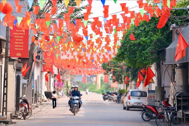 Minh Châu tập trung tuyên truyền trước ngày hội lớn- Ảnh 7.