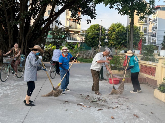 Hoài Đức phát động phong trào toàn dân tham gia bảo vệ môi trường phục vụ cuộc bầu cử đại biểu Quốc hội khóa XVI và Hội đồng nhân dân các cấp- Ảnh 2.