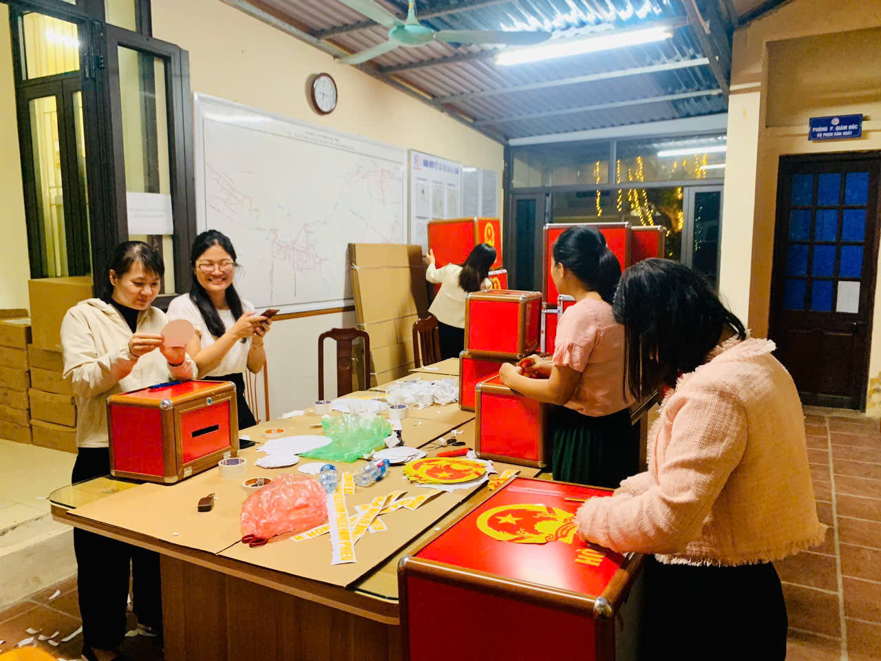 Thượng Phúc rộn ràng không khí tuyên truyền, sẵn sàng cho ngày bầu cử- Ảnh 14.