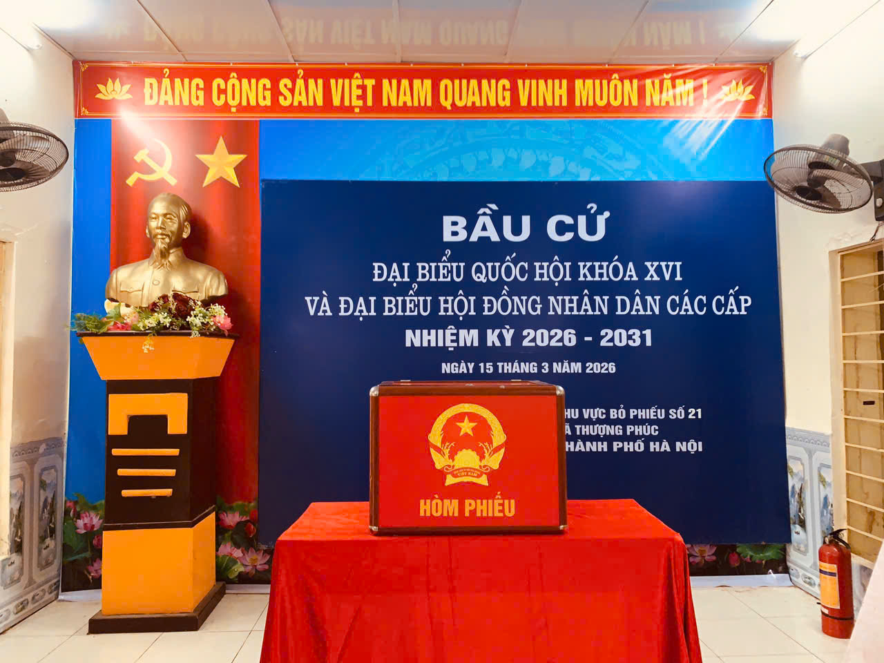 Thượng Phúc rộn ràng không khí tuyên truyền, sẵn sàng cho ngày bầu cử- Ảnh 8.