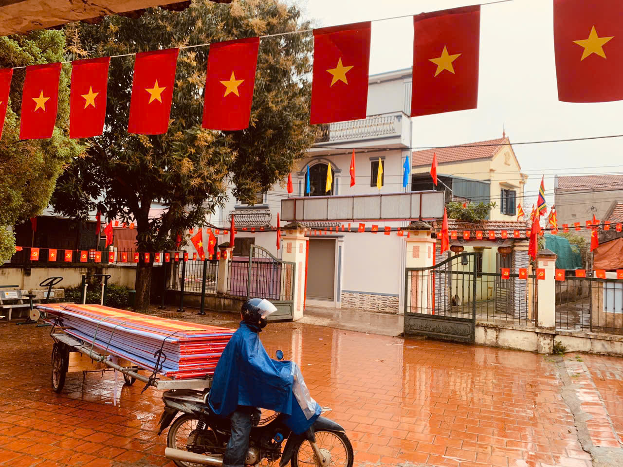 Thượng Phúc rộn ràng không khí tuyên truyền, sẵn sàng cho ngày bầu cử- Ảnh 4.