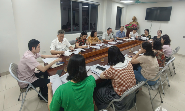 NGÂN HÀNG CHÍNH SÁCH XÃ HỘI ĐỐNG ĐA PHỐI HỢP VỚI CÁC TỔ CHỨC CHÍNH TRỊ XÃ HỘI PHƯỜNG VĂN MIẾU QUỐC TỬ GIÁM TỔ CHỨC GIAO BAN QUÝ I/2026- Ảnh 1.