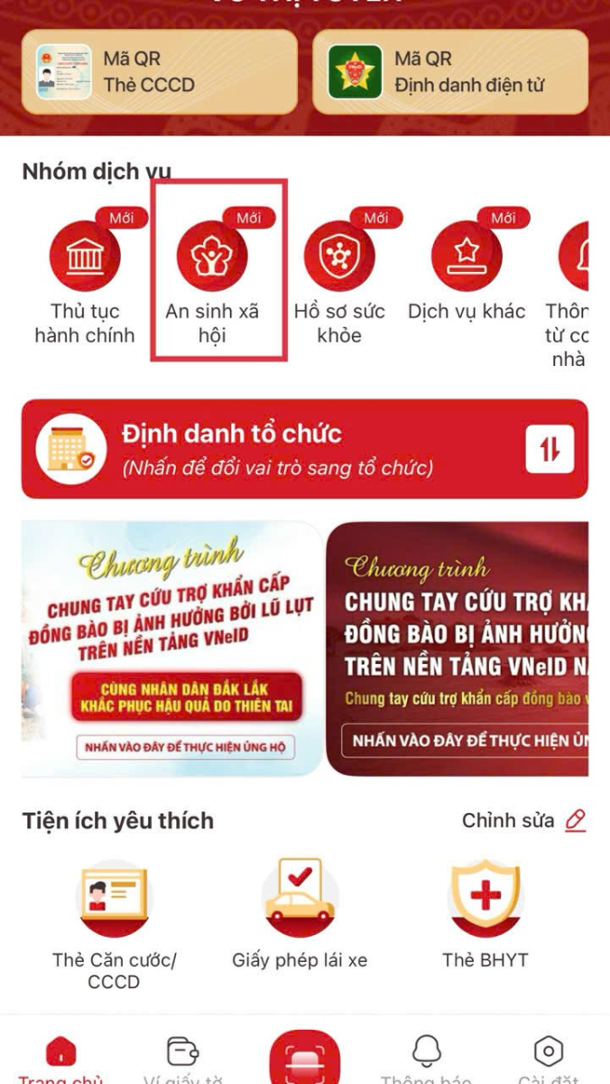 Hướng dẫn tích hợp tài khoản an sinh xã hội trên ứng dụng VNeID- Ảnh 3.