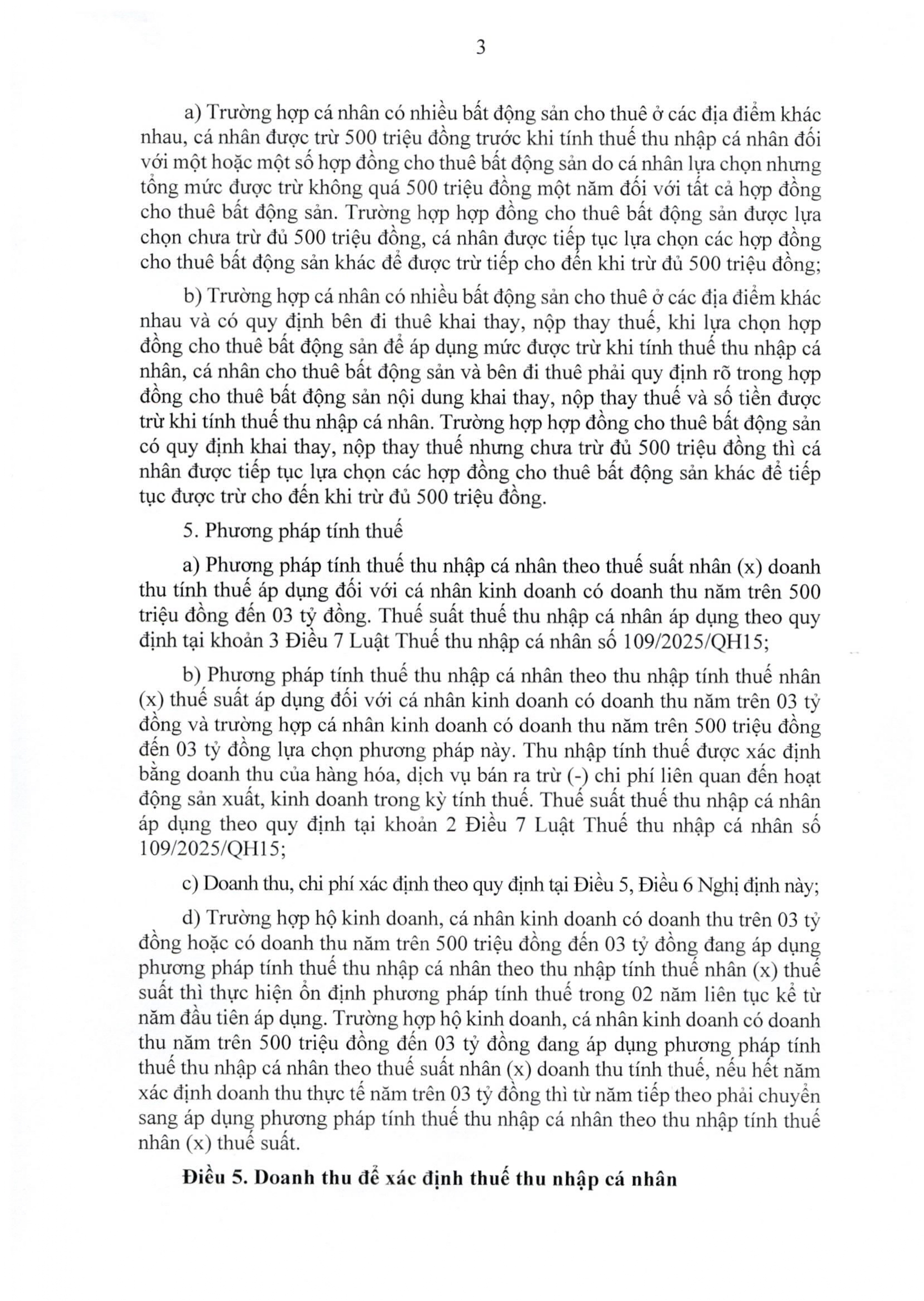 TOÀN VĂN: Nghị định 68/2026/NĐ-CP quy định chính sách thuế, quản lý thuế với hộ kinh doanh- Ảnh 3.
