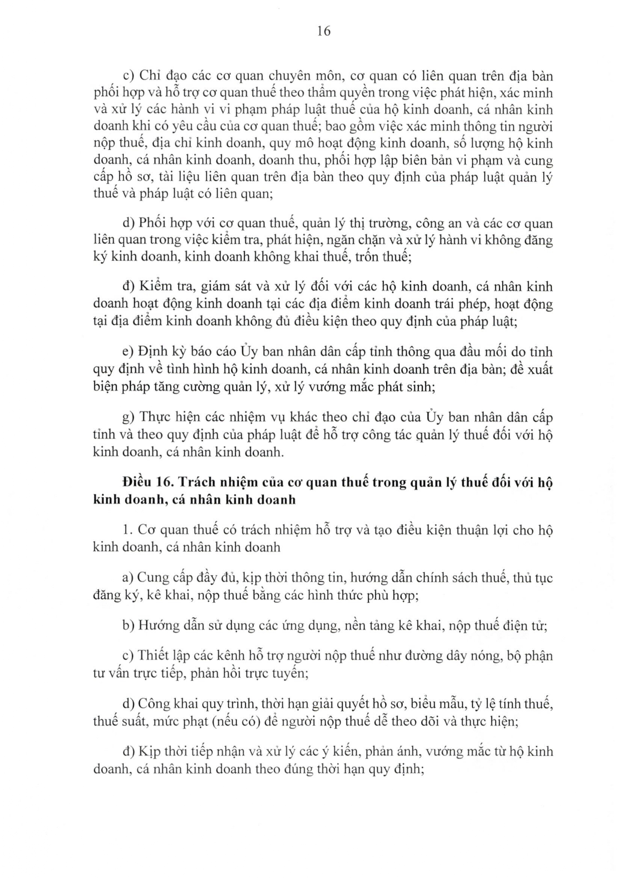 TOÀN VĂN: Nghị định 68/2026/NĐ-CP quy định chính sách thuế, quản lý thuế với hộ kinh doanh- Ảnh 16.