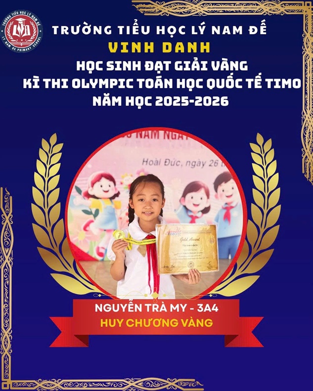 Lý Nam Đế tỏa sáng trên đấu trường trí tuệ quốc tế với 2 huy chương Vàng, 4 huy chương Đồng- Ảnh 1.