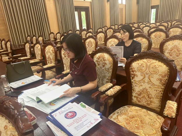 Xã Hoài Đức tổ chức chấm thi “Viết về gương điển hình Người tốt, việc tốt” năm 2026- Ảnh 2.