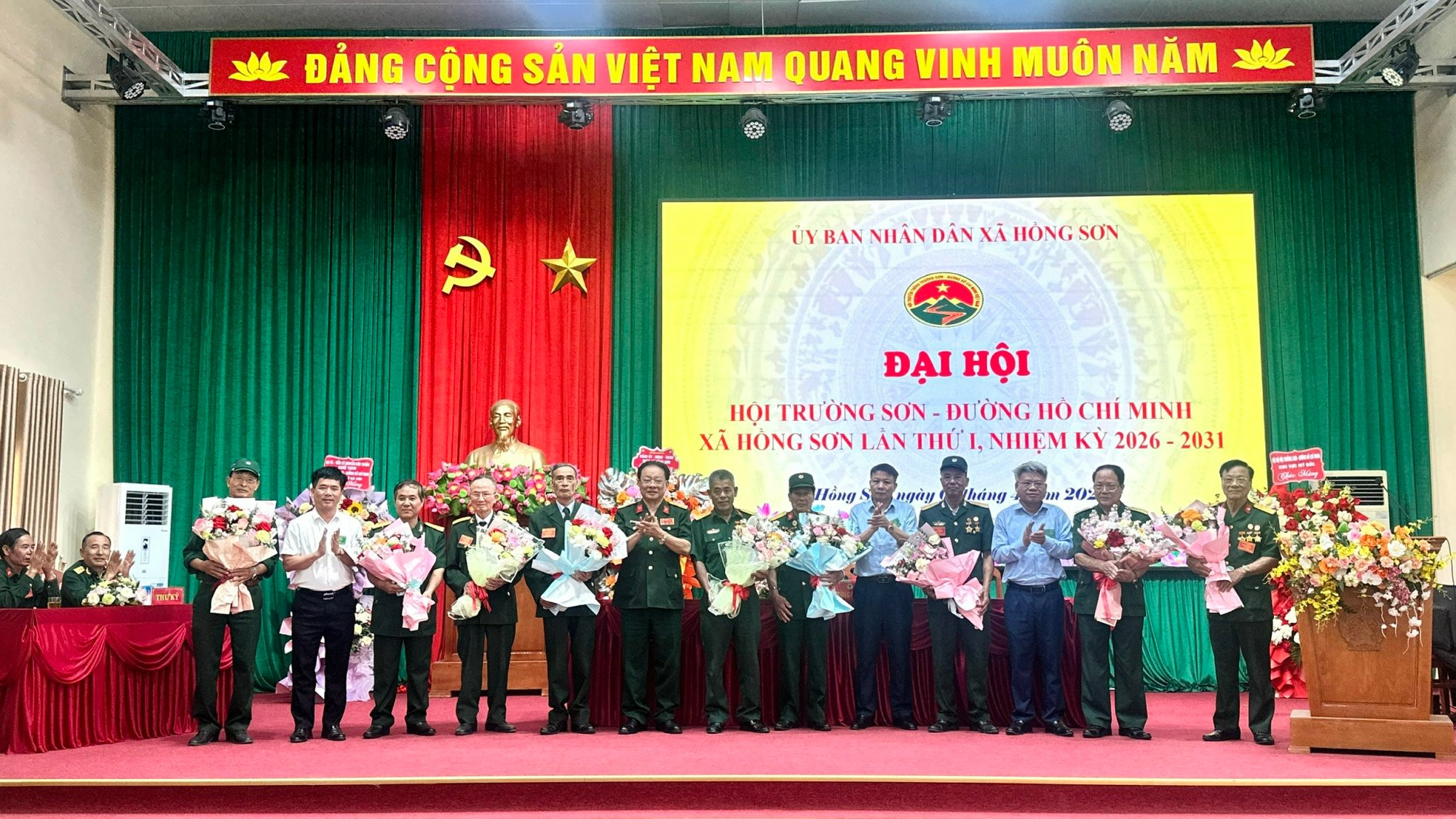 Đại hội Đại biểu Hội Trường Sơn - Đường Hồ Chí Minh xã Hồng Sơn lần thứ I, nhiệm kỳ 2026 - 2031- Ảnh 3.