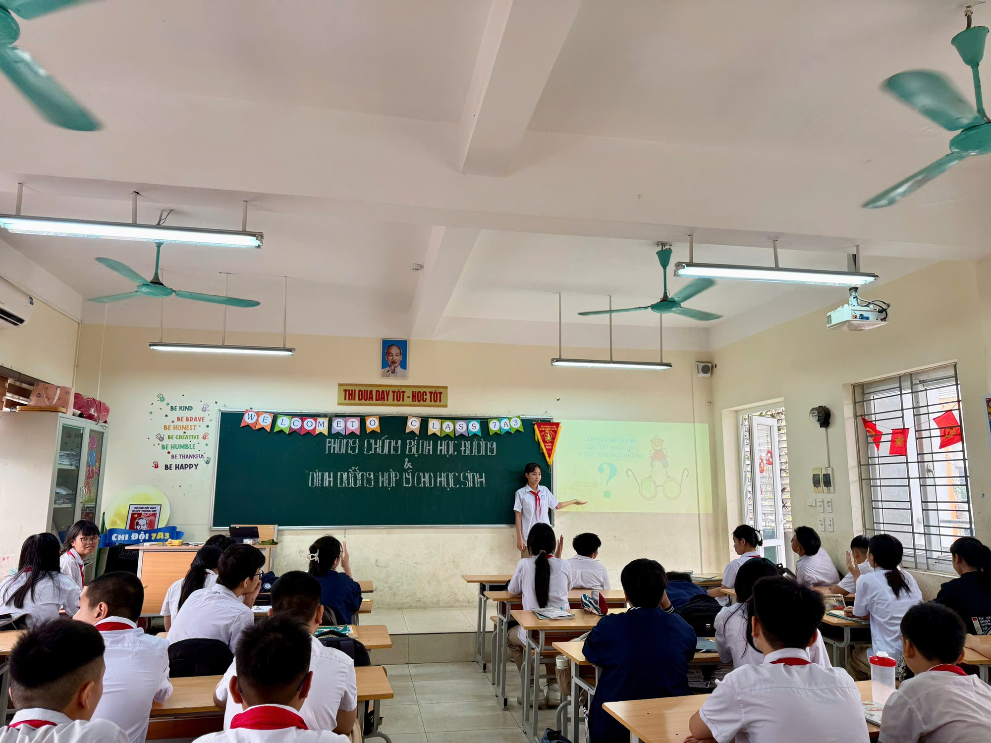 TRƯỜNG THCS THỊNH LIỆT TUYÊN TRUYỀN "PHÒNG CHỐNG BỆNH HỌC ĐƯỜNG VÀ DINH DƯỠNG HỢP LÝ CHO HỌC SINH"- Ảnh 3.