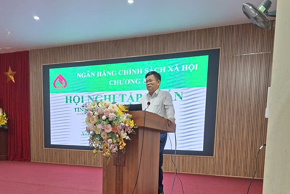 Xuân Mai: Tổ chức hội nghị tập huấn nghiệp vụ vay vốn tín dụng chính sách năm 2026- Ảnh 2.