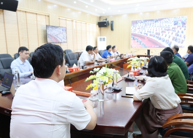 Xã Xuân Mai dự hội nghị trực tuyến toàn quốc tổng kết công tác bầu cử đại biểu Quốc hội khóa XVI và đại biểu HĐND các cấp nhiệm kỳ 2026-2031- Ảnh 2.