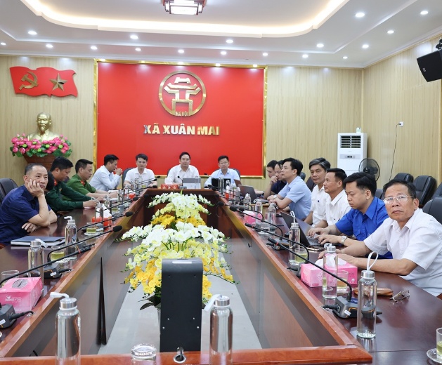 Xã Xuân Mai dự hội nghị trực tuyến toàn quốc tổng kết công tác bầu cử đại biểu Quốc hội khóa XVI và đại biểu HĐND các cấp nhiệm kỳ 2026-2031- Ảnh 3.