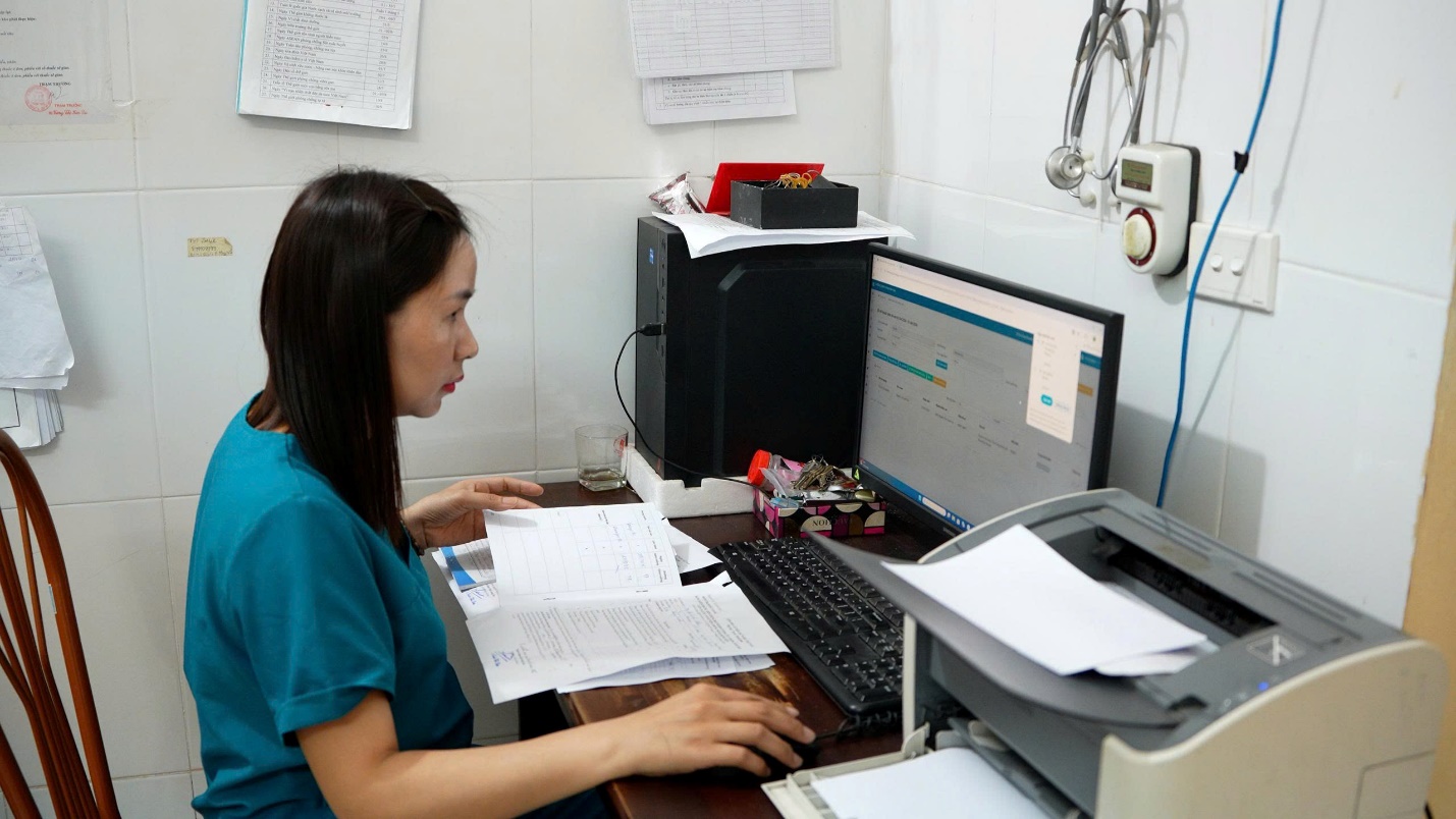 Trạm Y tế xã Hoài Đức triển khai đợt tiêm chủng mở rộng cho trẻ em trên toàn địa bàn- Ảnh 6.