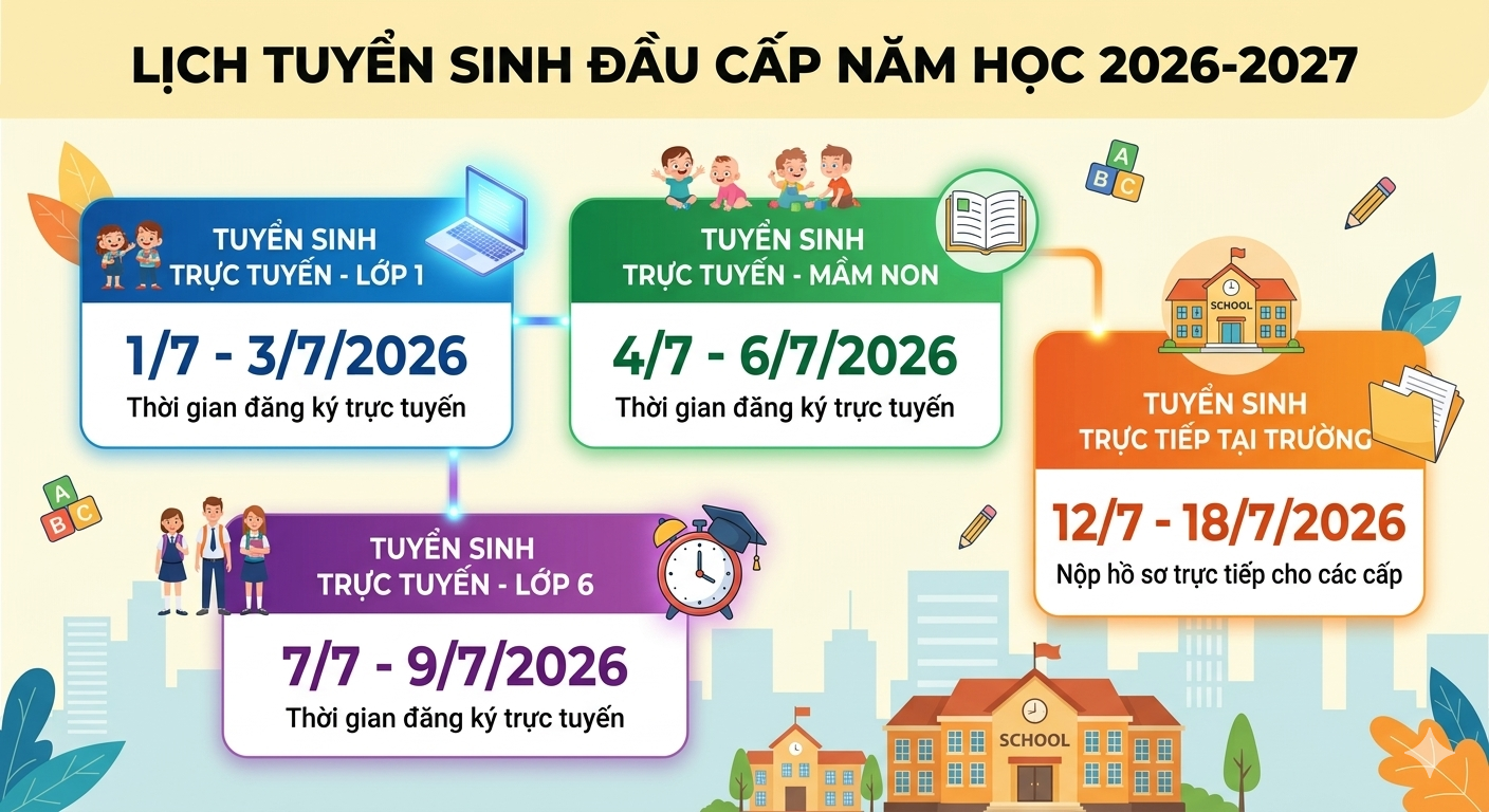 Hoài Đức giao 3.329 chỉ tiêu tuyển sinh đầu cấp năm học 2026-2027- Ảnh 2.