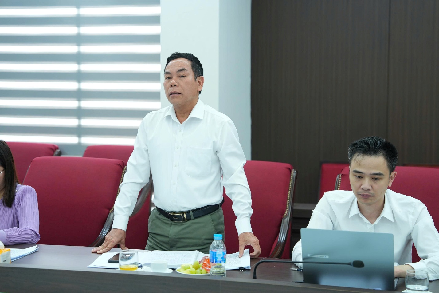 Thường trực Đảng ủy xã làm việc với Ủy ban MTTQ và các tổ chức chính trị - xã hội- Ảnh 2.