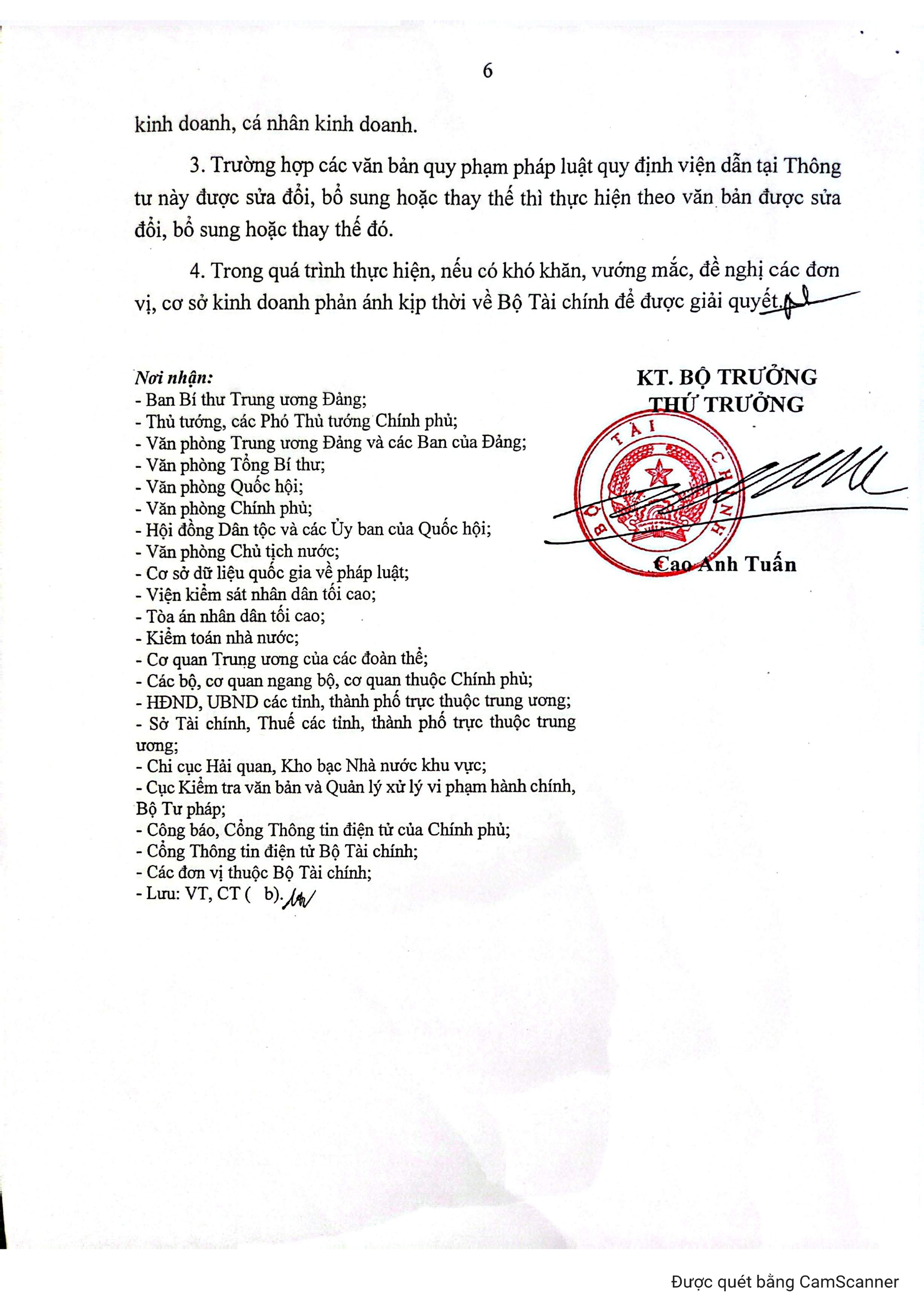 Thông tư 18/2026/TT-BTC quy định hồ sơ, thủ tục quản lý thuế đối với hộ kinh doanh, cá nhân kinh doanh- Ảnh 6.