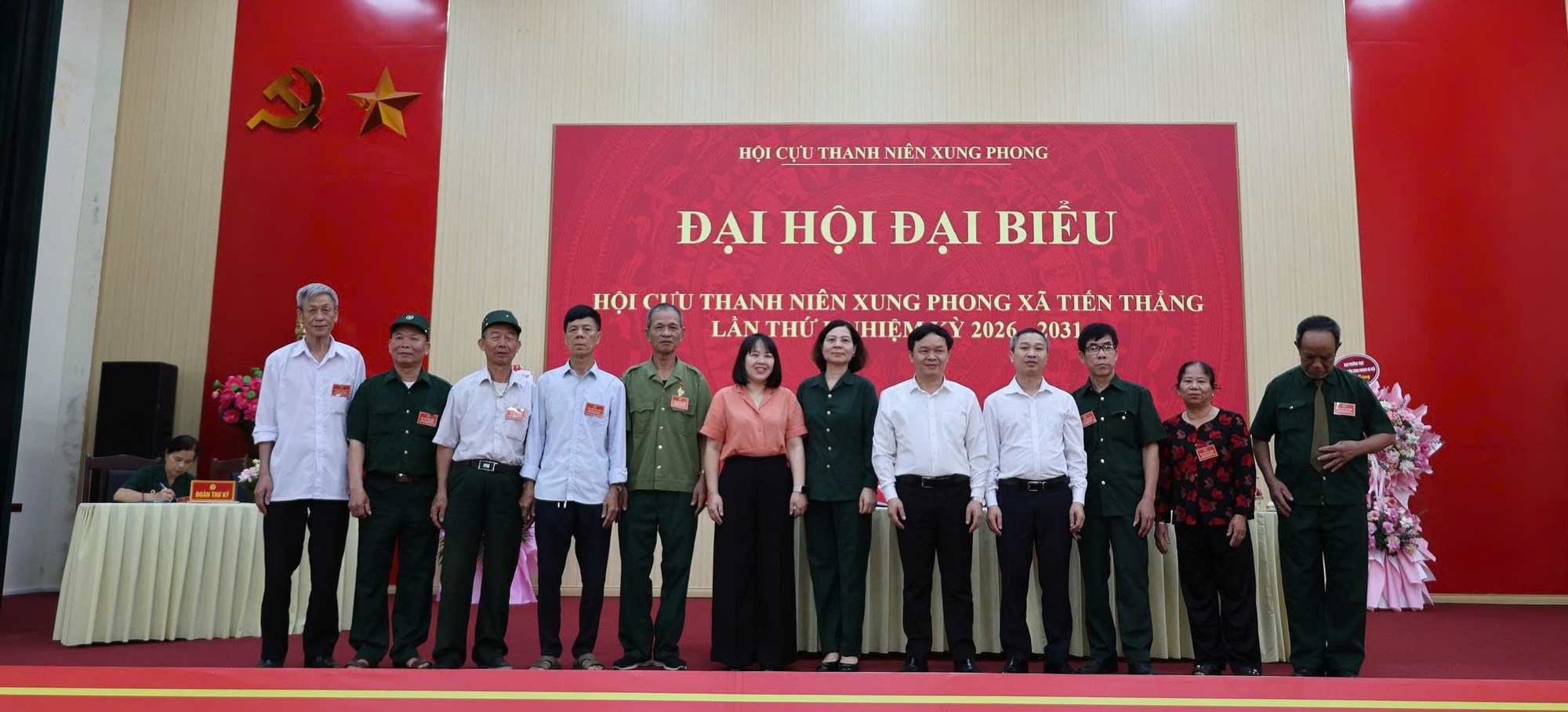 80 đại biểu tham dự Đại hội Cựu thanh niên xung phong xã Tiến Thắng- Ảnh 3.