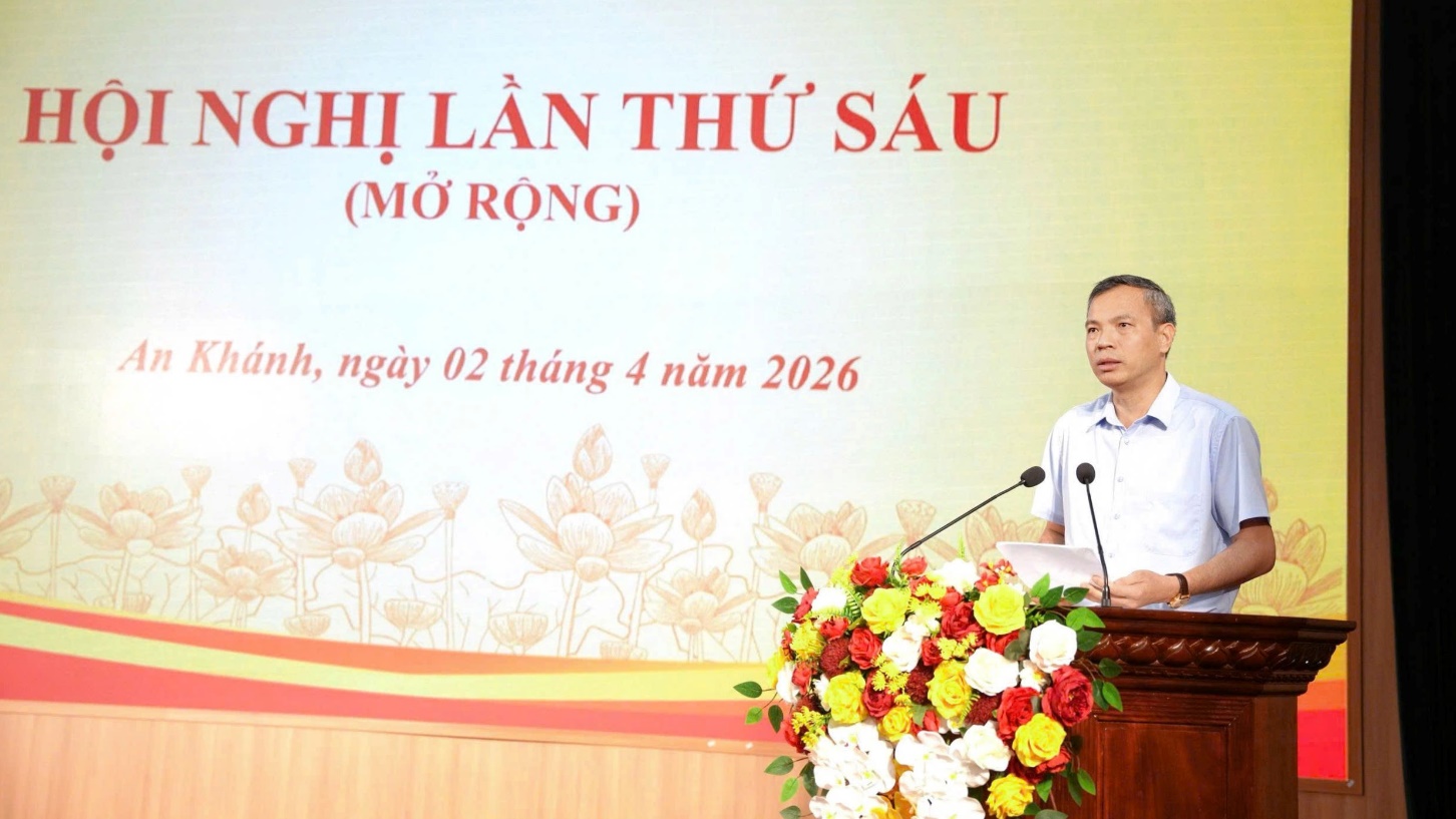 Hội nghị Ban chấp hành Đảng bộ xã An Khánh lần thứ VI (mở rộng)- Ảnh 13.