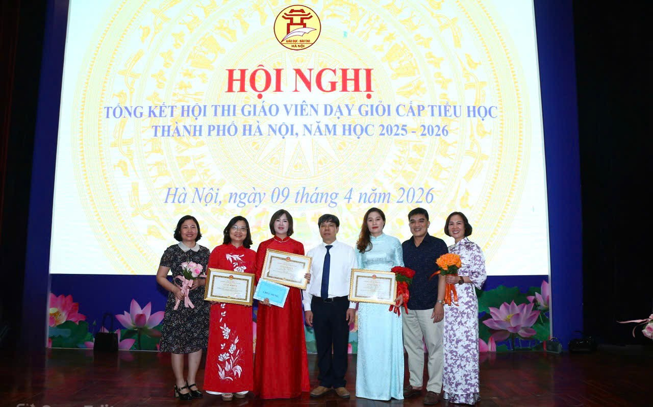 Hoài Đức ghi dấu ấn tại Hội thi giáo viên dạy giỏi cấp Tiểu học thành phố năm học 2025 - 2026- Ảnh 2.