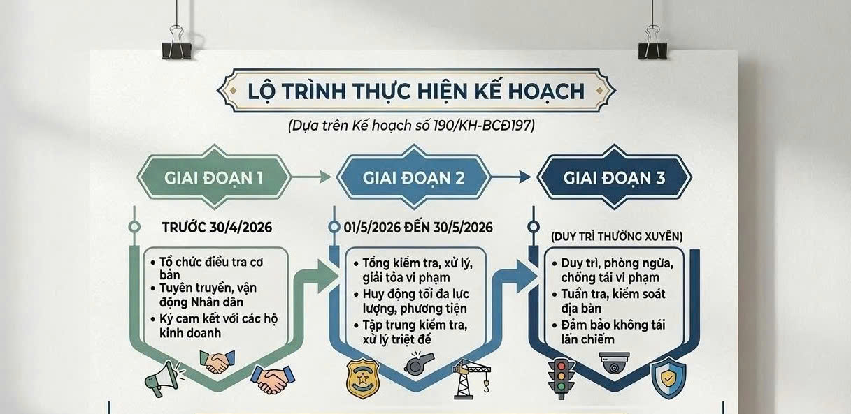 Hoài Đức triển khai kế hoạch ra quân xóa bỏ 10 điểm "chợ cóc" gây mất an toàn giao thông và mỹ quan đô thị- Ảnh 2.