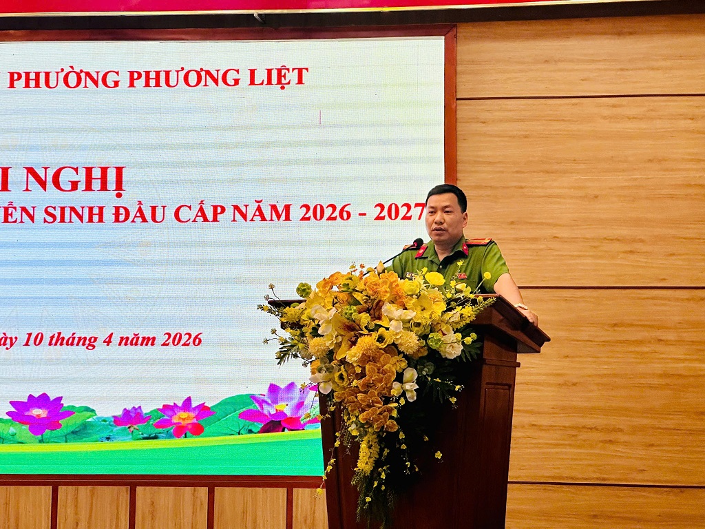PHƯƠNG LIỆT TRIỂN KHAI KẾ HOẠCH TUYỂN SINH ĐẦU CẤP NĂM HỌC 2026-2027: ĐỘT PHÁ CÔNG NGHỆ VÀ MINH BẠCH THÔNG TIN- Ảnh 3.