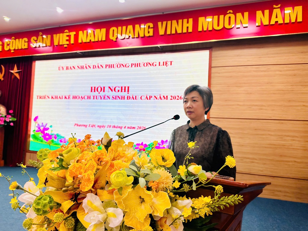 PHƯƠNG LIỆT TRIỂN KHAI KẾ HOẠCH TUYỂN SINH ĐẦU CẤP NĂM HỌC 2026-2027: ĐỘT PHÁ CÔNG NGHỆ VÀ MINH BẠCH THÔNG TIN- Ảnh 4.