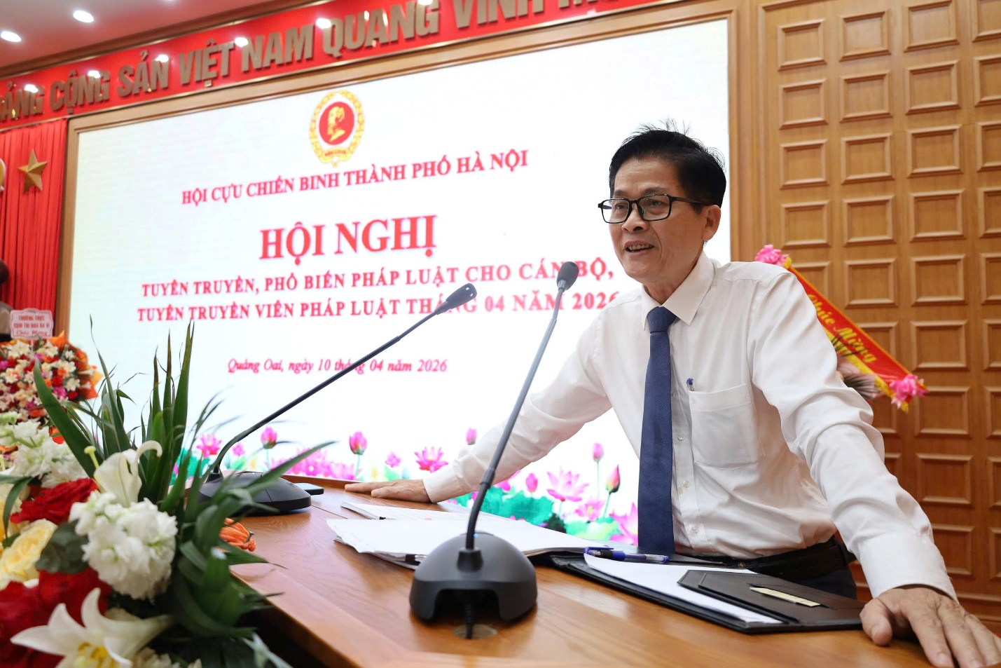 Hội nghị tuyên truyền, phổ biến pháp luật cho cán bộ tuyên truyền viên pháp luật tháng 04 năm 2026- Ảnh 2.