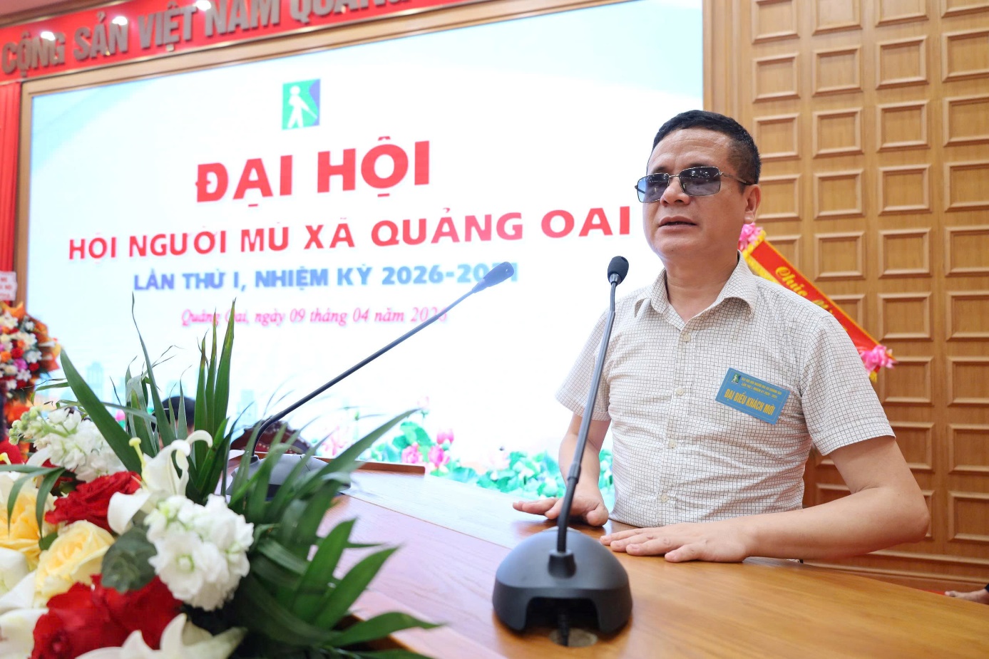 Đại hội lần thứ Nhất Hội Người mù xã Quảng Oai, nhiệm kỳ 2026–2031 thành công tốt đẹp- Ảnh 2.