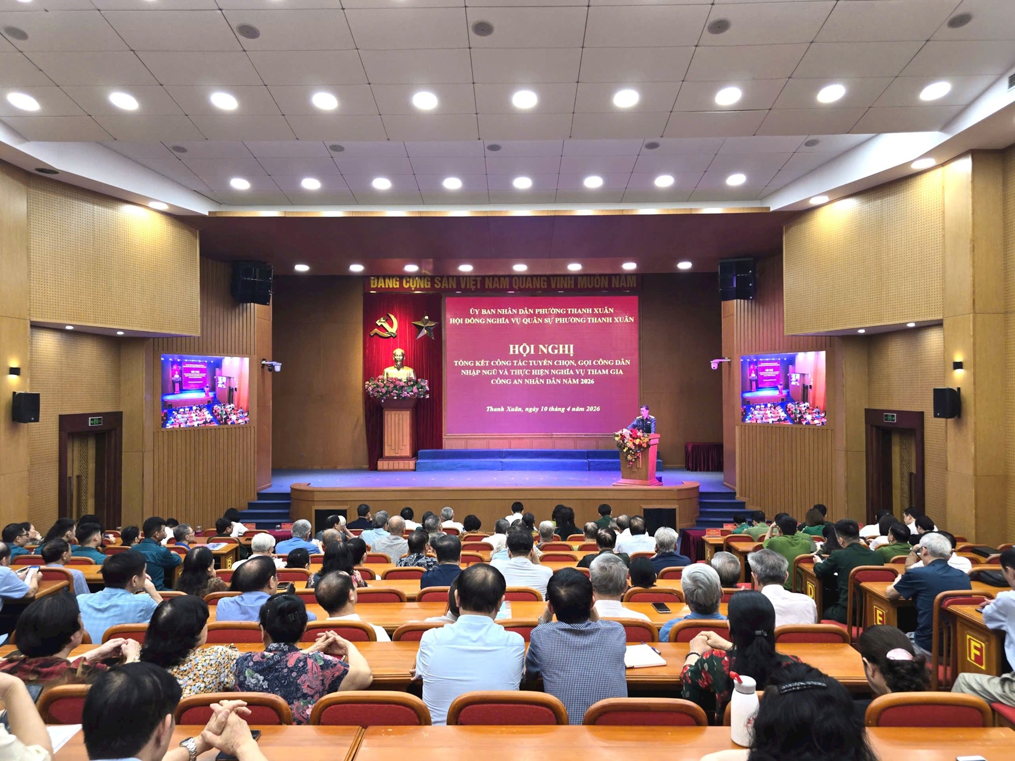 Phường Thanh Xuân thực hiện tốt công tác tuyển chọn gọi công dân nhập ngũ- Ảnh 1.