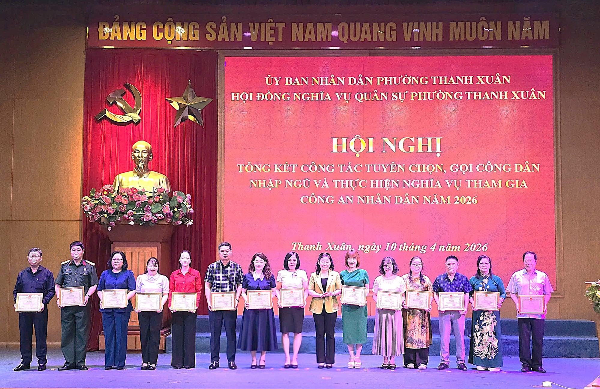 Phường Thanh Xuân thực hiện tốt công tác tuyển chọn gọi công dân nhập ngũ- Ảnh 3.