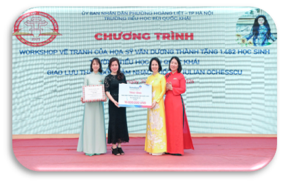 Chương trình workshop vẽ tranh hưởng ứng cuộc thi “Ngôi nhà mơ ước 2026” với chủ đề “đô thị xanh hạnh phúc” do tạp chí trẻ em Việt Nam phát động- Ảnh 10.