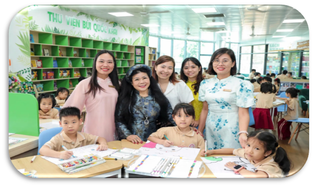 Chương trình workshop vẽ tranh hưởng ứng cuộc thi “Ngôi nhà mơ ước 2026” với chủ đề “đô thị xanh hạnh phúc” do tạp chí trẻ em Việt Nam phát động- Ảnh 8.