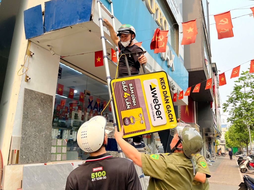 Phương Liệt: Siết chặt kỷ cương quản lý biển hiệu, biển quảng cáo, tạo diện mạo đô thị văn minh chào mừng kỷ niệm 30/4 và 1/5- Ảnh 5.