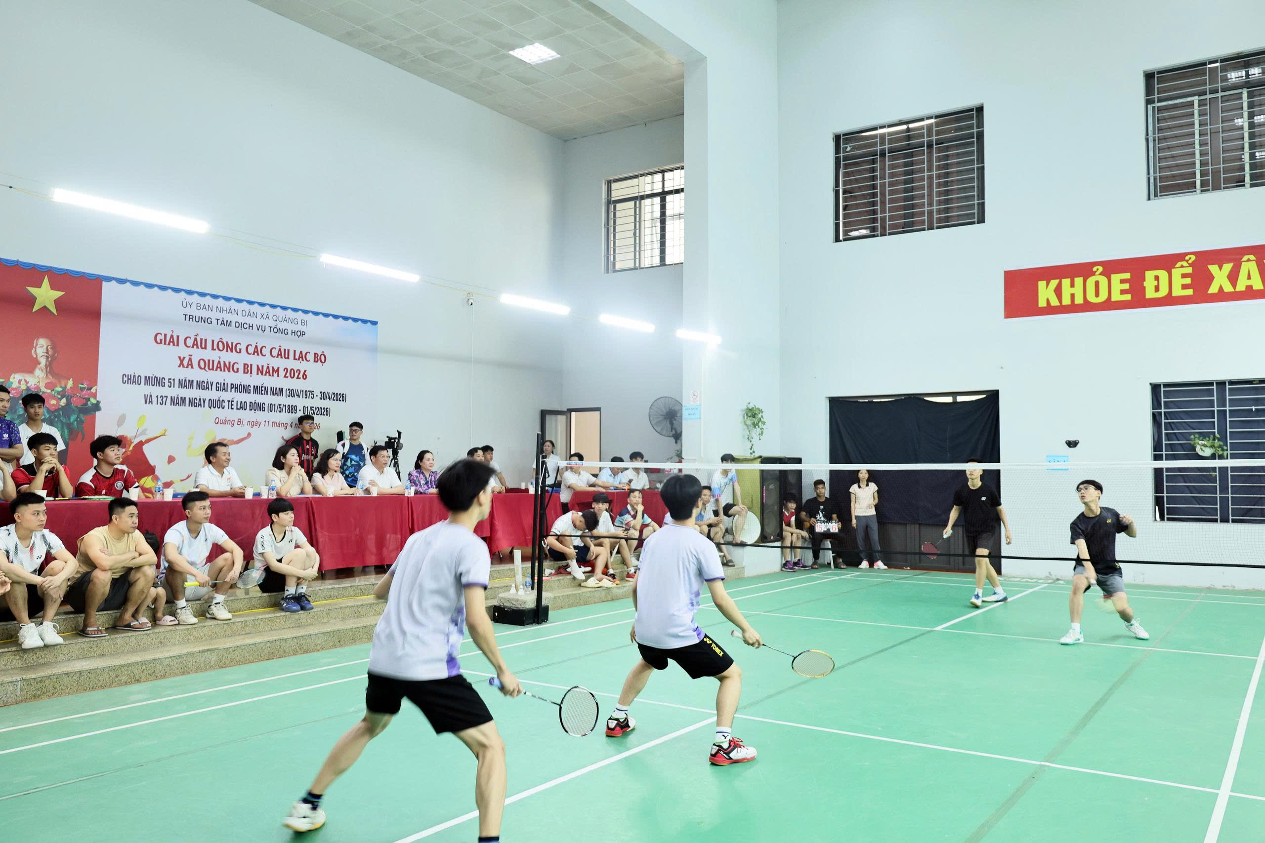 Một số hình ảnh tại Giải cầu lông các Câu lạc bộ năm 2026 - Ảnh 4.