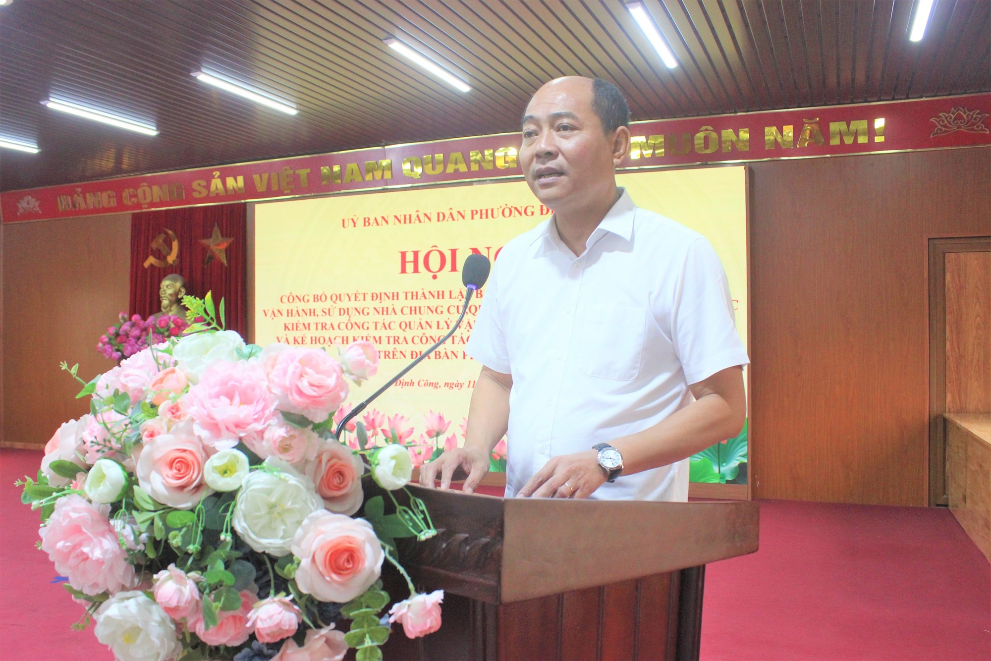 Phường Định Công siết chặt quản lý nhà chung cư- Ảnh 3.