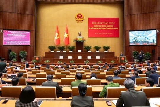 Xã Đoài Phương tham dự hội nghị toàn quốc quán triệt, triển khai thực hiện Nghị quyết Trung ương 2 (khóa XIV)- Ảnh 7.