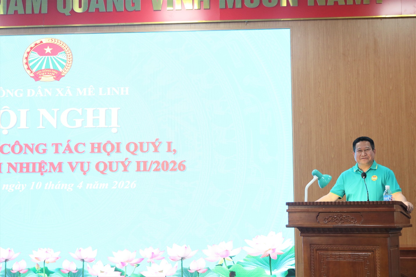 Hội Nông dân xã Mê Linh tổ chức Hội nghị tuyên truyền cuộc vận động “Người Việt Nam ưu tiên dùng hàng Việt Nam”; Sơ kết công tác Hội quý I năm 2026- Ảnh 3.