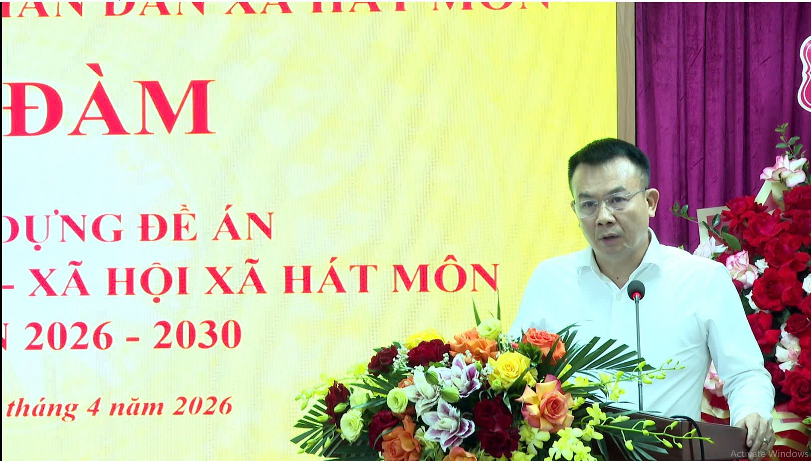 UBND xã Hát Môn tổ chức tọa đàm góp ý xây dựng Đề án phát triển kinh tế - xã hội giai đoạn 2026-2030- Ảnh 2.