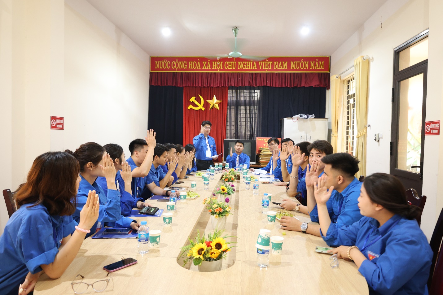 Đại hội Hội Liên hiệp thanh niên Việt Nam xã Mê Linh lần thứ Nhất, nhiệm kỳ 2026 - 2029 thành công tốt đẹp- Ảnh 4.