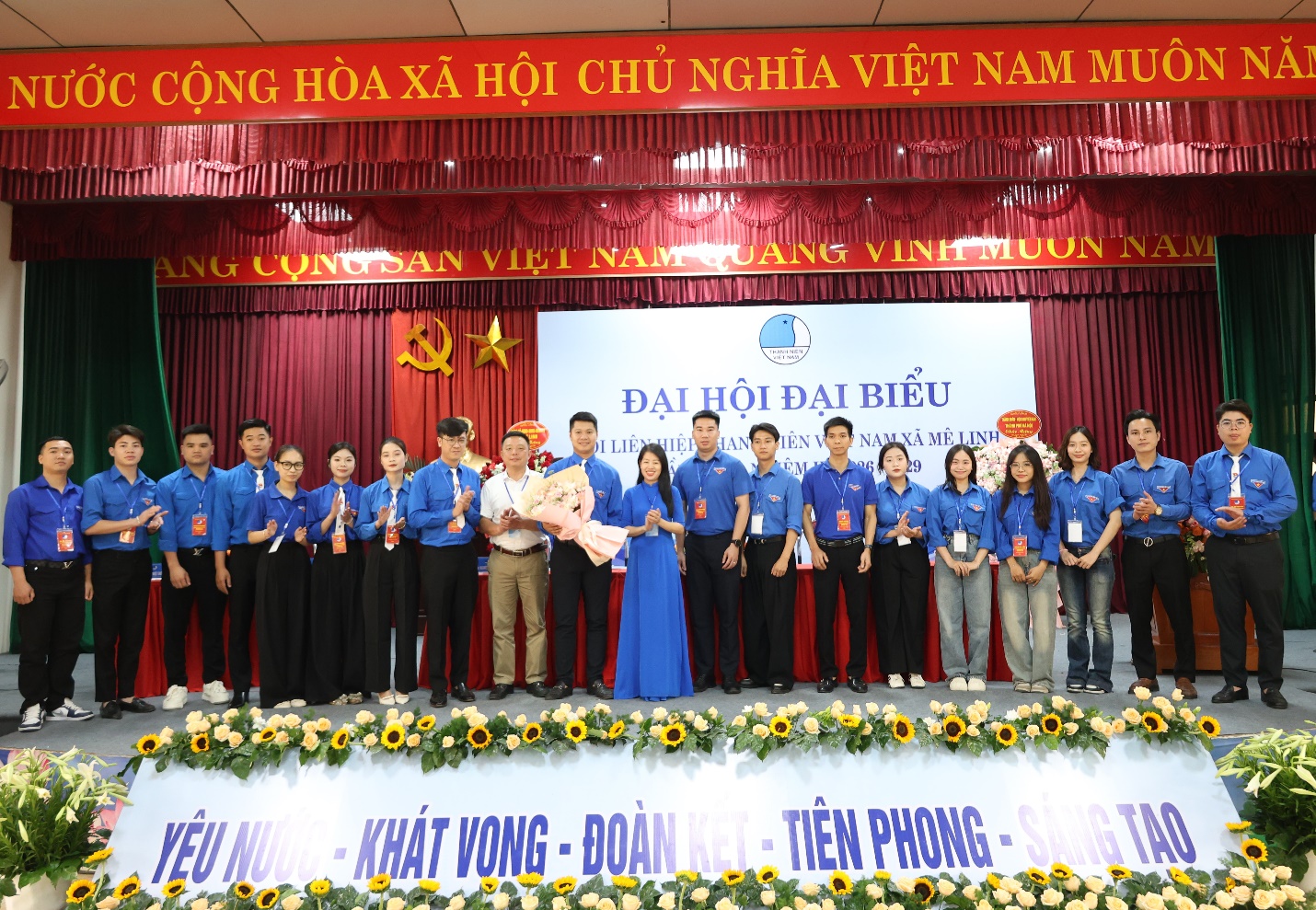 Đại hội Hội Liên hiệp thanh niên Việt Nam xã Mê Linh lần thứ Nhất, nhiệm kỳ 2026 - 2029 thành công tốt đẹp- Ảnh 5.