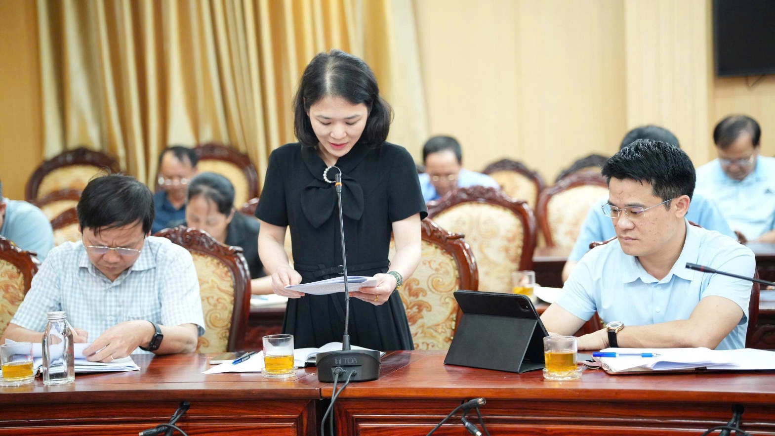 Hoài Đức giao ban quý I, quyết tâm tạo bứt phá trong quý II năm 2026- Ảnh 2.